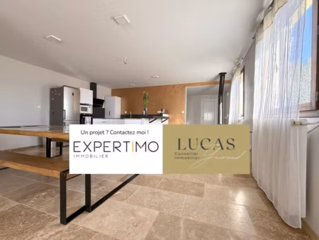 superbe maison atypique de 115 m² aux rives + garage de 120m²