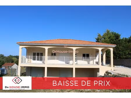 16470 st michel a vendre maison neuve de 117 m ² + son sous - sol   terrain 1300 m ² envir