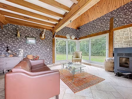 vente maison 4 pièces 100 m² à notre-dame-d'estrées (14340)  260 000 €