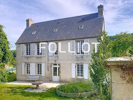 a vendre  en suisse normande maison de maître et ses communs