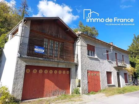 vente maison 8 pièces 154m2 villefranche-de-rouergue 12200 - 135000 € - surface privée