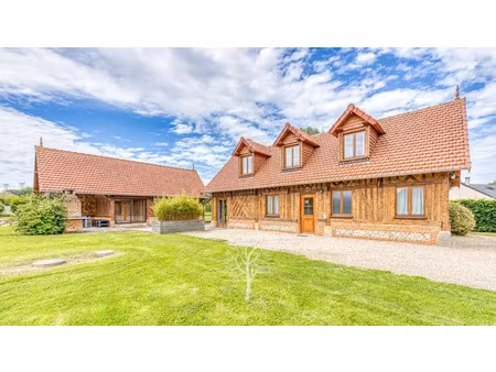 vente maison 5 pièces 145 m² à houdetot (76740)  390 000 €