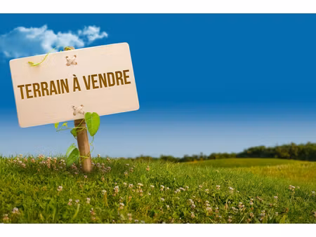 annonce terrain à vendre