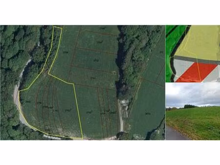 terrain à bâtir à vendre de 5511 m² à vresse-sur-semois (vwd14357)