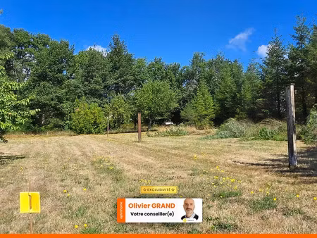 vente terrain 1068 m² à oradour-sur-glane (87520)  23 000 €