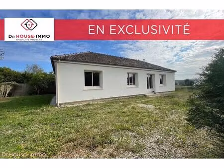 maison de plain-pied sur grand terrain  3 chambres