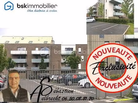 parking de 10 m² à marquette-lez-lille