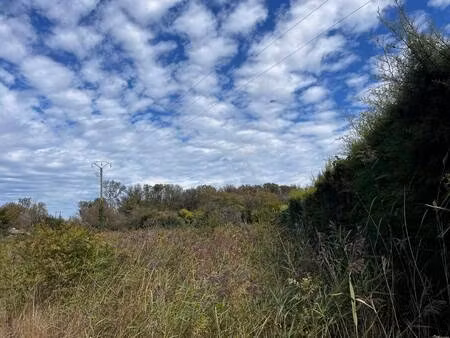 terrain constructible viabilisé à vendre