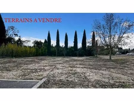 terrain constructible viabilisé à vendre