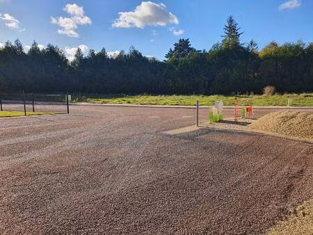 terrain constructible viabilisé à vendre