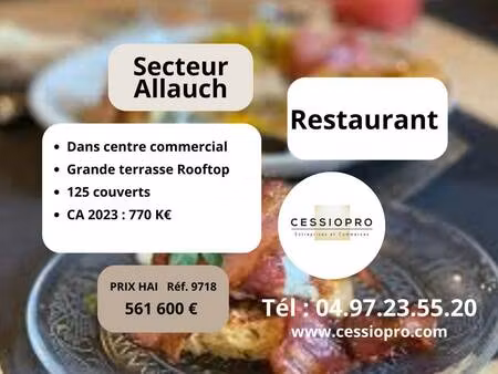 restaurant à vendre