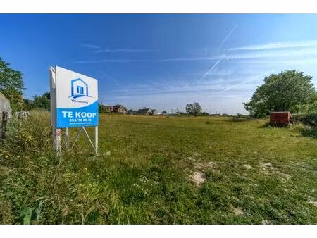 bouwgrond voor halfopen bebouwing in zonnegem