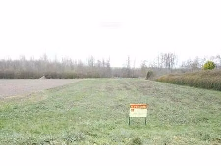 terrain constructible viabilisé à vendre