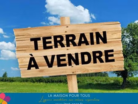 terrain constructible à vendre