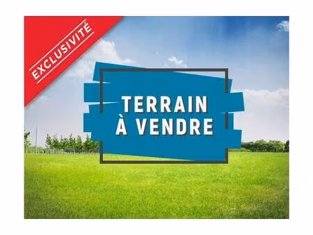 terrain à vendre