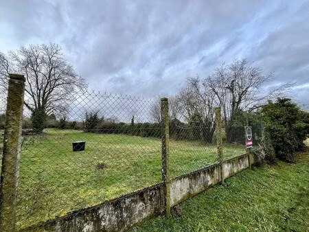 terrain constructible à vendre