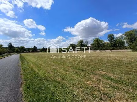 terrain constructible viabilisé à vendre