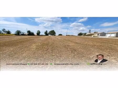 terrain constructible viabilisé à vendre