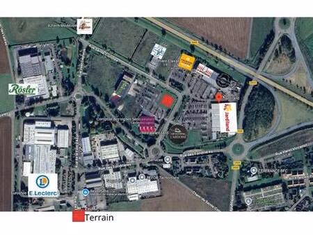 terrain constructible à vendre