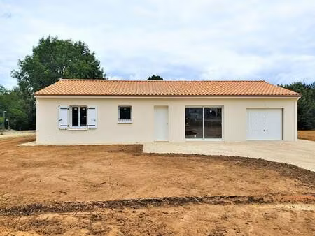 terrain avec maison neuve à vendre