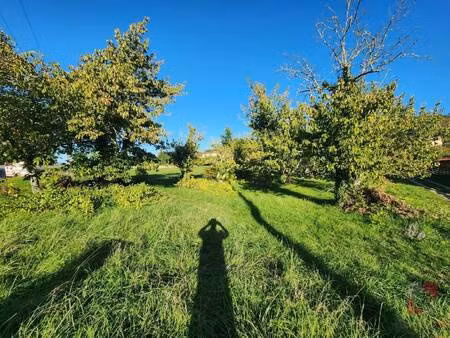 terrain constructible à vendre