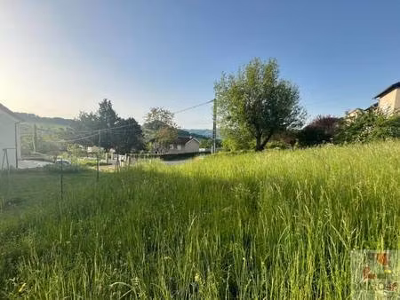 terrain constructible viabilisé à vendre