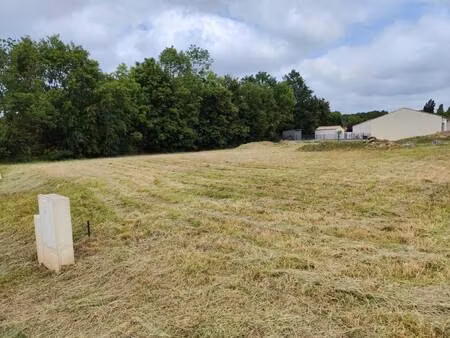 terrain constructible viabilisé à vendre