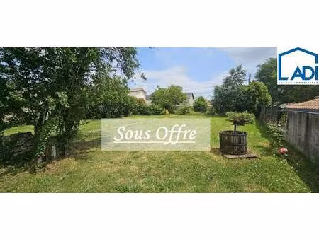 terrain constructible à vendre