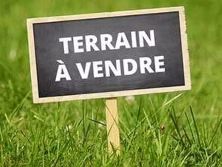 terrain constructible à vendre