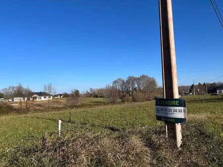 terrain constructible à vendre