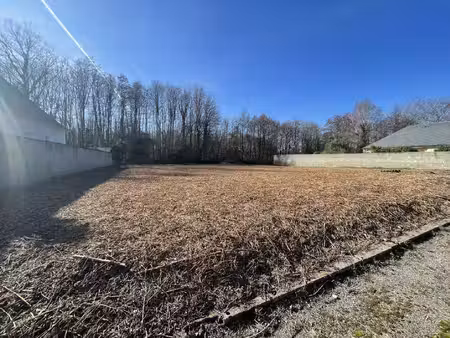 terrain constructible viabilisé à vendre