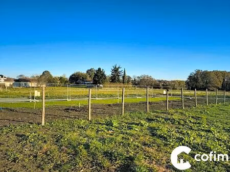 terrain constructible viabilisé à vendre