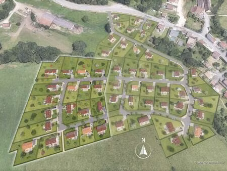 terrain constructible viabilisé à vendre
