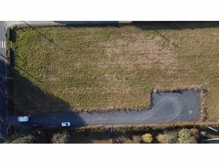 terrain constructible viabilisé à vendre