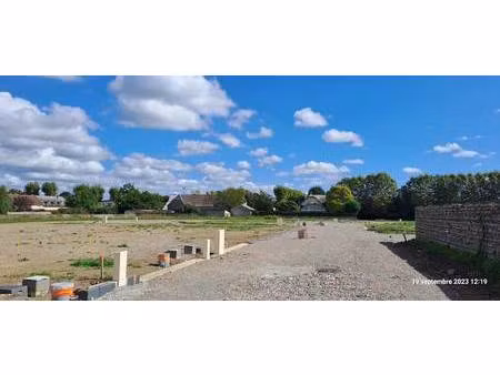 terrain constructible viabilisé à vendre