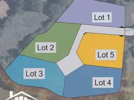 terrain constructible viabilisé à vendre