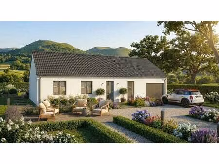 terrain avec maison neuve à vendre
