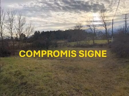 terrain constructible à vendre