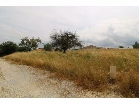 terrain constructible viabilisé à vendre