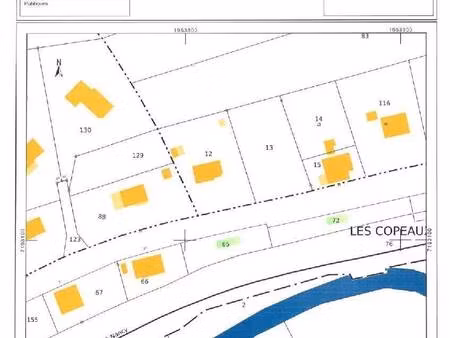 terrain constructible à vendre