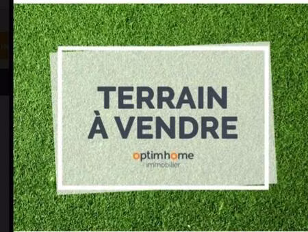 terrain constructible à vendre