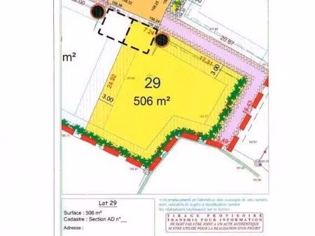 terrain à vendre