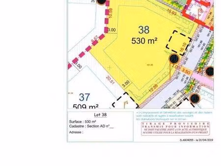 terrain à vendre