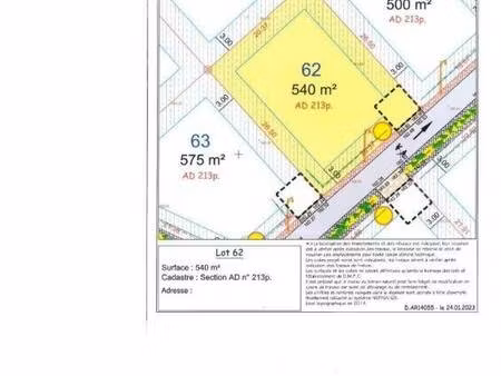 terrain à vendre