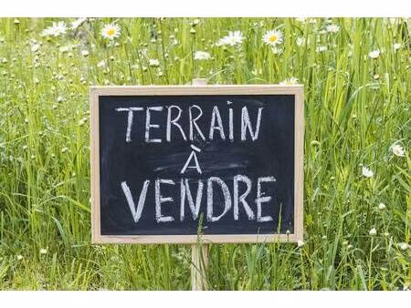 terrain constructible viabilisé à vendre