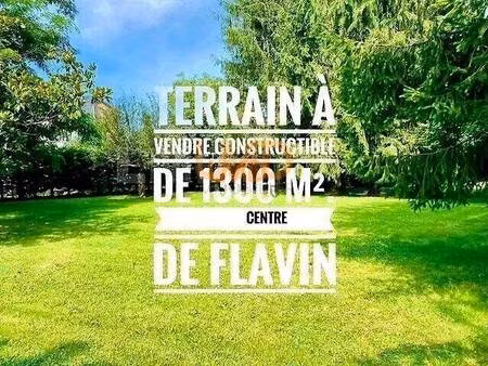 terrain constructible viabilisé à vendre