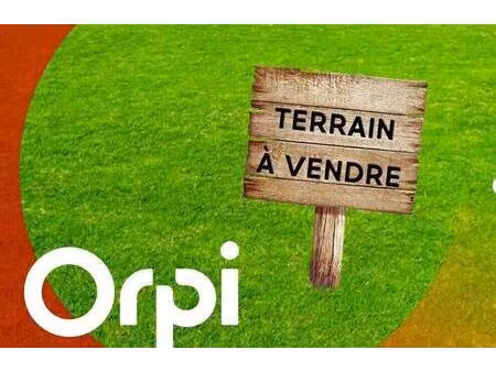 terrain constructible à vendre
