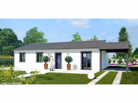 terrain avec maison neuve à vendre