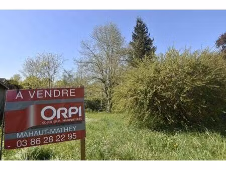 terrain constructible à vendre