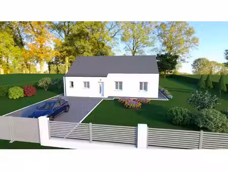 terrain avec maison neuve à vendre